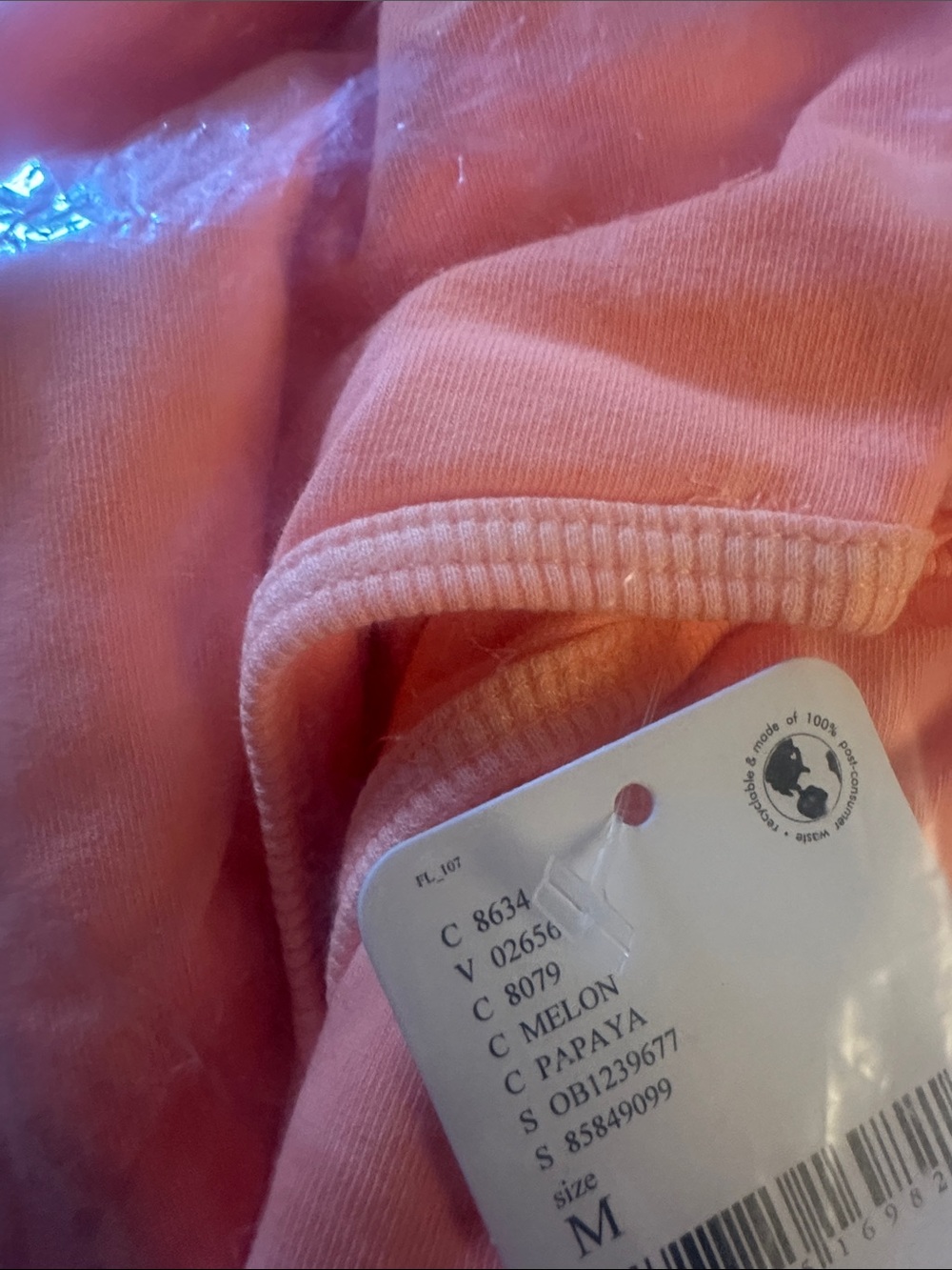 🆕 Free people MOVEMENT Hot Shot Melon Papaya - M - Picture 7 of 8